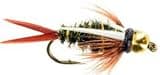 Feeder Creek Bead Head Prince Nymph | Nymphs for Fly Fishing | Flies for Fly Fishing | 12pc Nymph Flies for Trout Fishing | 3 Size Fly Fishing Assortment (Bead Head Prince - Hook Size 8,10,12)