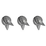 Dr.Fish 100 Pack Removable Split Shot Weights Lead Fishing Sinkers Fly Fishing Line Sinkers Reuseable Clip On Weights Freshwater Saltwater Size B 1/50oz