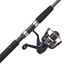 Ugly Stik GX2 Spinning Reel and 6'6" Fishing Rod Combo, 1-Piece, Graphite and Fiberglass Rod with Clear Tip Design