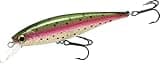 LUCKY CRAFT Pointer 78SP Fishing Lures, 3" Freshwater Bass & Trout Lures, Suspending 4ft-5ft Depth, Jerkbait, Bass Fishing Gear and Accessories, Laser Rainbow Trout