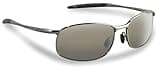 Flying Fisherman San Jose Polarized Sunglasses with AcuTint UV Blocker for Fishing and Outdoor Sports, Gunmetal Frames/Smoke Lenses