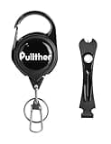 pullther fishing Fly Fishing Nippers,Fishing Line Cutter,Fly Fishing Nippers with Retractor,Fishing Knot Tying Tool,Cleaning Eyelets