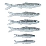 Banjo Minnow Silver Minnows + Lifelike Lure