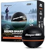 Deeper PRO+ 2 Sonar - Portable Fish Finder and Depth Finder for Kayaks, Boats and Ice Fishing with GPS Enabled | Castable Deeper Sonar with Free User Friendly App