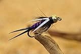 12 Flies - Purple Prince Nymph Flies - Mustad Signture Fly Hooks - Trout Flies (Assortment)