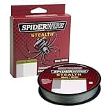 SpiderWire Stealth® Superline, Moss Green, 30lb | 13.6kg, 125yd | 114m Braided Fishing Line, Suitable for Freshwater and Saltwater Environments