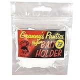 Granny's Panties Nylon Bait Holder for Fishing - Secures Bait on Hook, Prevents Loss - All Water Types - Made in USA - 1-Pack
