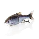 Savage Gear 3D Shine Glide Fishing Bait, 2 1/3 oz, Hitch, Realistic Contours, Colors & Movement, Durable Construction, Quality Hooks and Rings, Unmatched Swimming Motion