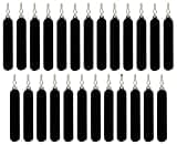 Reaction Tackle- Lead Drop Shot Weights - dropshot sinkers, 3/16 oz - Black