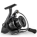 Piscifun Carbon X Spinning Reels, Light to 7.7oz, 6.2:1 High Speed Gear Ratio, Carbon Frame and Rotor, 10+1 Shielded BB, Smooth Powerful Freshwater Spinning Fishing Reel, 2000 Series