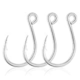 Dr.Fish 30 Pack Single Replacement Hooks for Hard Lures