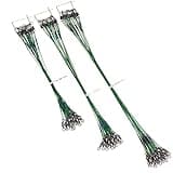 MOBOREST 60PCS Fishing Leaders, Hi-Low Rig Fish Line Stainless Steel Wire Leader with Swivel Snap Assortment Fishing Gear Connect for Lures Bait Rig Hooks