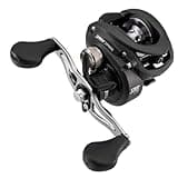 LEW'S FISHING Speed Spool LFS Series, Baitcasting Reel, Fishing Reel, Fishing Gear and Equipment, Fishing Accessories (SS1HA),Black,6.8:1