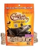 Catfish Pro Blood Worm Catfish Bait - 10oz Bag with 80pcs | Irresistible Scent for Catfish | Mess-Free, Stays On Your Hook When Nothing Else Will | Great for Rod, Reel, Trotline, & Drifting Fishing