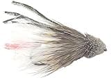 Feeder Creek Marabou Muddler White Fly Fishing Flies - 12pc Variety in Sizes 4, 6, and 8 Trout Flies and Bass Flies | Fly Fishing Kit