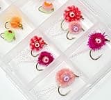Bead Head Glo Bugs and Big Lead-Eyes Eggs for Trout Fishing Flies | 12 Flies | Rainbow Trout Pike Flies