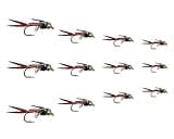 Feeder Creek Copper John Fly Fishing Flies | Nymph Flies | 12pc Assortment