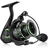 Piscifun Viper X Spinning Reel, Ultralight 6.2:1 High Speed Spinning Fishing Reel, 10+1BB, Carbon Fiber 33 LB Max Drag,2000 Series