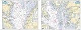 Middle Chesapeake Bay - Laminated Nautical Navigation & Fishing Chart by Captain Segull's Nautical Sportfishing Charts | Chart # CBM119