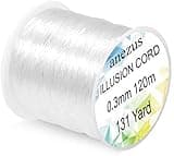 Anezus Fishing Line Nylon String Cord Clear Fluorocarbon Strong Monofilament Fishing Wire