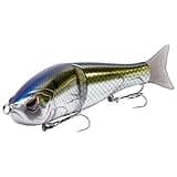 Bassdash SwimShad Glide Baits Jointed Swimbait Bass Pike Salmon Trout Muskie Fishing Lure