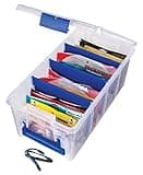 Flambeau Outdoors 4510 Super Half Satchel Soft Bait Organizer 15x8x6.25-Inch