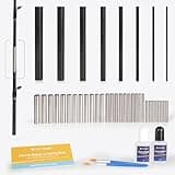 Fishing Rod Repair Kit Complete, Easy&Quick Approach to Repair Broken Fishing Pole with Epoxy Glue