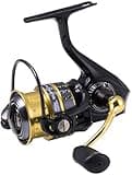 Abu Garcia Superior Spinning Reel, Fishing Reel, Spinning Reels, Predator Fishing, Pike, Perch, Zander, Trout, Unisex, Black/Gold, 2000SH