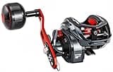 Sougayilang Baitcaster Fishing Reel, 400 Size with 35lbs Max Drag 6.3:1 Gear Ratio, Low Profile Casting Reel for Musky- Right Handed