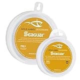 Seaguar Gold Label 100% Fluorocarbon Fishing Line leader, 20lbs, 25yds Break Strength/Length - 20GL25