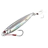 Zigginger Z RED-EYE Kai 2.4 - 3.4 inches (60 - 87 mm), Original Shape Model, 2.1 oz (60 g), Includes Assist Hook, Metal Jig, Shore Jigging, Fake Bait, Fishing Gear, Saltwater Fishing, Boat Fishing,