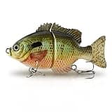 ODS Glide Bait Bluegill Sunfish Lifelike Metail Joint Fishing Lure for Bass Trout Perch Shad (COLOR A)