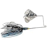 Strike King (316BM-76) Buzz King Buzzbait Fishing Lure, 76 - Black Blue Head, 3/16 oz, Diamond Dust Head, 0.1875-Ounce