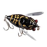 Cicada Fishing Catcher - Freshwater Attractant Lures, Bass Fish Baits | Fish Tackle Realistic Cicada Shaped Fake Catching Lures, Fishing Lures Supplies Strong Hook Reusable Swim Baits for Lake Pond