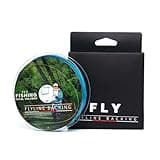 Raprance Braided Fly Backing Line Fly Fishing Dacron Fly Line for Trout(Blue 30lb 100yd)