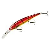 BANDIT LURES Walleye Deep Minnow Jerkbait Fishing Lure, Fishing Accessories, Dives ro 27-feet Deep, 4 3/4', 5/8 oz, Red Chartreuse, (BDTWBD229)