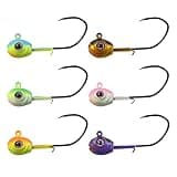 Northland Fishing Tackle Elite Series MVP Jig with Premium Hook for Walleye, Bass, and Trout, Assorted, 3/8 Oz