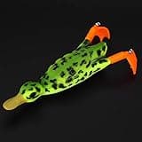 Water Simulation Duck Fishing Lure Propeller Soft Body 33g PVC Weever Catfish Bass Fishing Tackle for Silurus Asotus