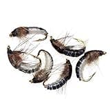 Jamyor 6pcs Handmade Fly Fishing Lures - Wet Flies, Nymph, Scud