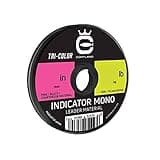 Cortland Indicator Mono Leader Tri-Color - 50ft (0.011")
