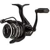 PENN Pursuit III Spinning Fishing Reel, Black/Silver, 2500