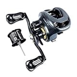 Generic CAST-X Baitcaster Fishing Reels,Double Spools BFS Baitcasting Reels,7.3:1 High-Speed Gear Ratio