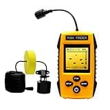 Handheld Fish Finder Portable Fishing Kayak Fishfinder Fish Depth Finder Fishing Gear with Sonar Transducer and LCD Display