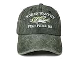 Enodtter Women Want Me Fish Fear Me Hat