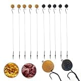 Damascus 10 Pcs Ready to Use Corn and Chicken Liver Carp Boilies Hair Rigs