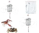 Drchoer Crab Fishing Trap with 10 Loops