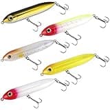 Alwonder Topwater Fishing Lures Kit for Saltwater and Freshwater