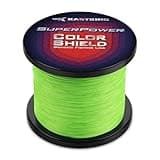 KastKing Superpower ColorShield Braided Fishing Line, Neon Green, 10LB, 150Yards, X4