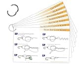 Fishing Knot Guide with Large Detailed Photographs. Waterproof Fishing Knots. Step by Step Booklet of Instructions for Beginners or Advanced Angler and Fisherman