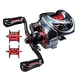 Mansory Baitcaster Reels, BFS Reels 7.3:1 Gear Ratio, 5.15oz Ultra-light Fishing Reels Bait-casting, 11+1 Hybrid Ceramic BB, Double Spools, Carbon Fiber Frame, Heavy Duty, Smooth, Freshwater Saltwater